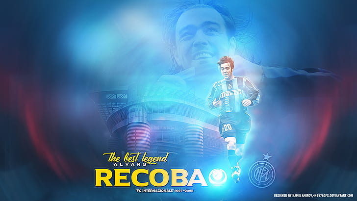 Soccer, Álvaro Recoba, Inter Milan, Uruguayan, HD wallpaper