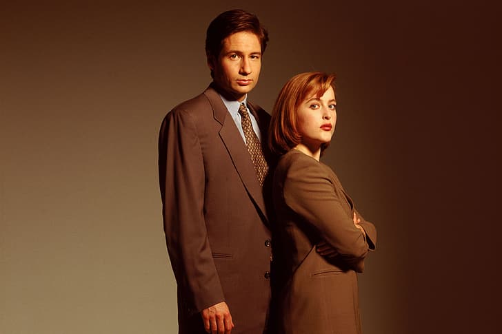 the series, The X-Files, Classified material, Dana, Малдер, HD wallpaper
