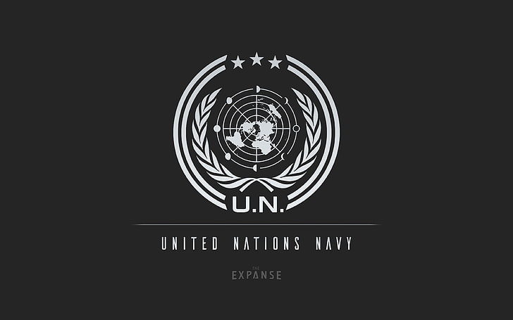 国連海軍のロゴ 広がり ロゴ シンプル シンプルな背景 Hdデスクトップの壁紙 Wallpaperbetter