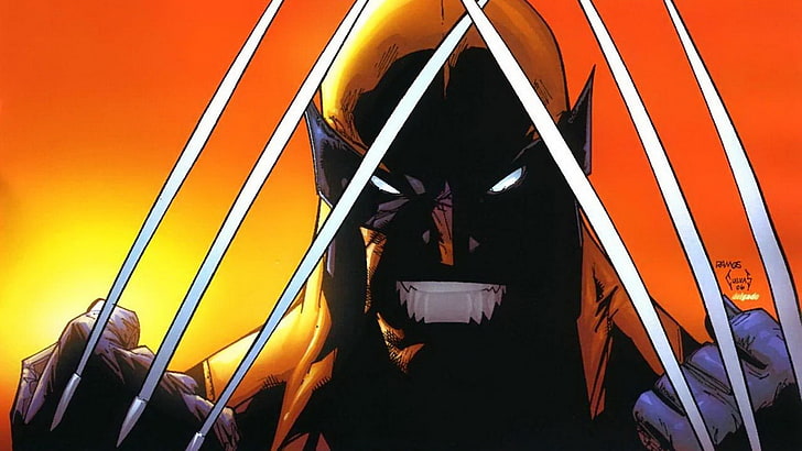 Marvel Wolverine, комикси, Wolverine, HD тапет