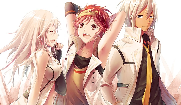 Anime Mädchen, God Eater, Anime, Fujiki Kouta, Alisa Ilinichina Amiella, weißer Hintergrund, HD-Hintergrundbild
