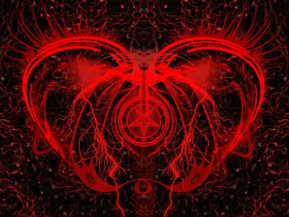 Oscuro, demone, Male, occulto, Satana, Satanico, Sfondo HD HD wallpaper