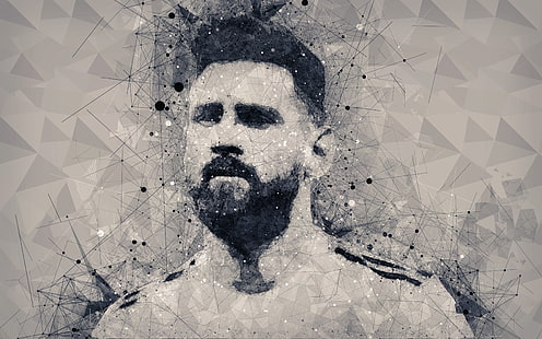 Calcio, Lionel Messi, argentino, Sfondo HD HD wallpaper
