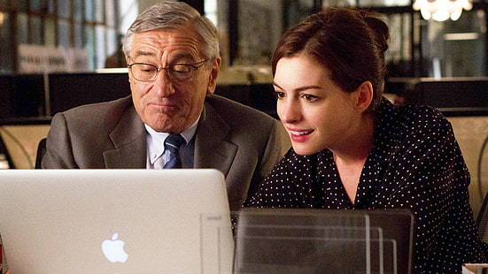 Film, Die Praktikantin, Anne Hathaway, Robert De Niro, HD-Hintergrundbild HD wallpaper