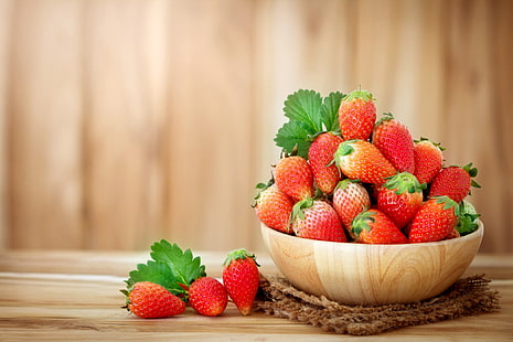 food, still life, fruit, strawberries, HD wallpaper HD wallpaper