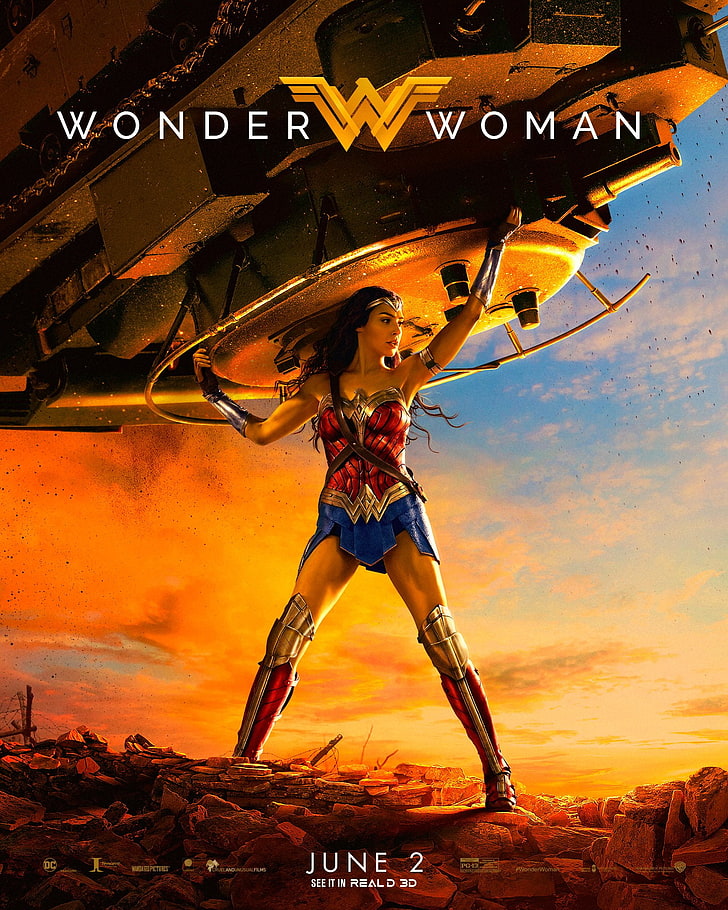 wanita, Wonder Woman, Wallpaper HD, wallpaper seluler
