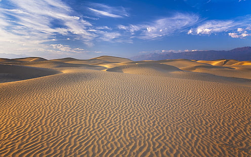 gurun, gurun, Death Valley, pasir, Wallpaper HD HD wallpaper