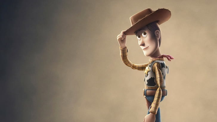 Film, Toy Story 4, Woody (Toy Story), Wallpaper HD