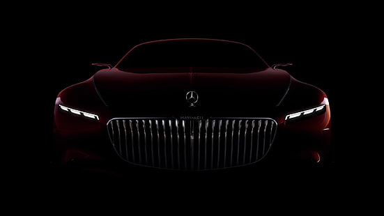 Amazing Vision Mercedes Maybach 6 2016, Майбах 6, HD обои HD wallpaper