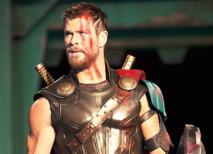Chris Hemsworth as Thor Ragnarok, Movie, Thor: Ragnarok, Chris Hemsworth, Thor, HD wallpaper HD wallpaper