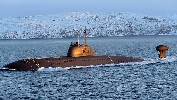 Akula, sous-marin, militaire, véhicule, Fond d'écran HD