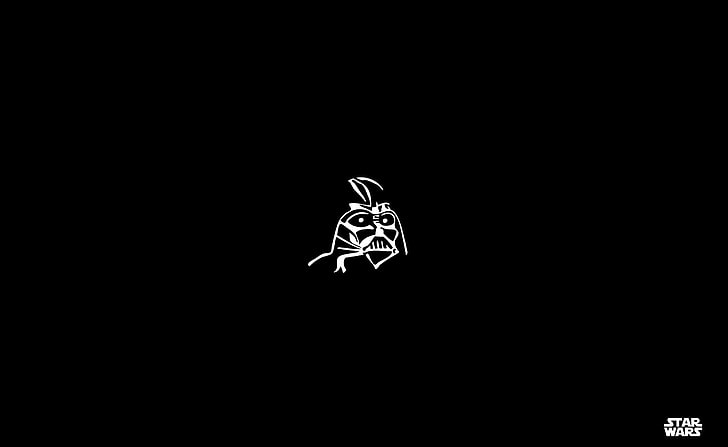 Darth Vader, logo Darth Vader, filmy, Gwiezdne wojny, Tapety HD