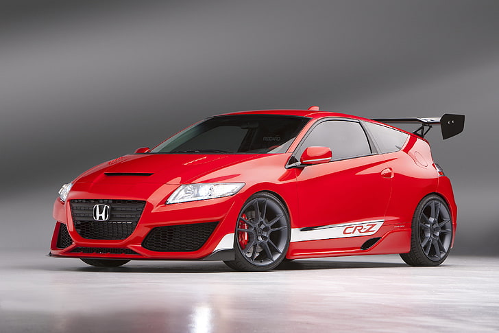 Honda CR Z, Cars, Honda, red, HD wallpaper