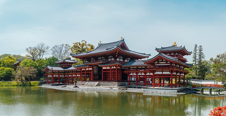 Kyoto, arsitektur Asia, Jepang, Wallpaper HD