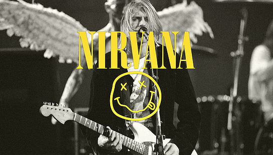 Nirvana, grunge, rock, Kurt Cobain, HD papel de parede HD wallpaper