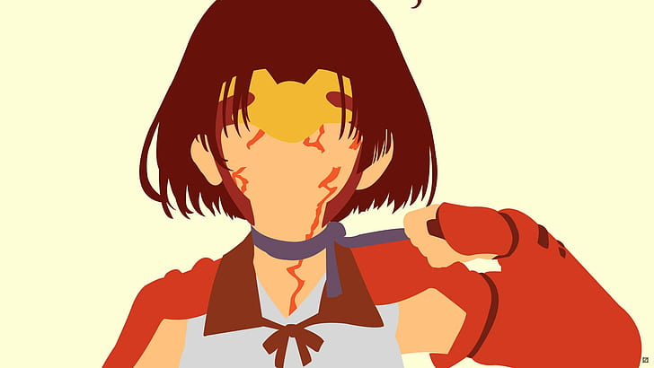 Koutetsujou no Kabaneri, Mumei, Kabaneri of the Iron Fortress, anime girls, vector, HD wallpaper