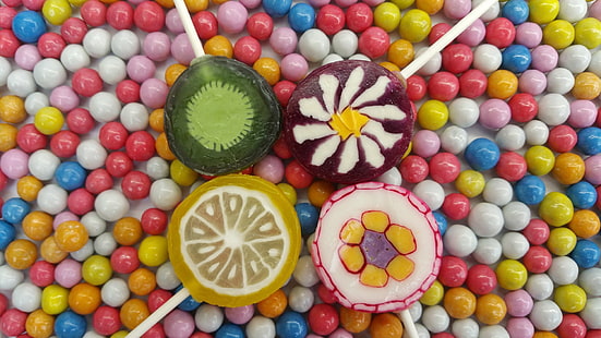 Food, Candy, Lollipop, Sweets, HD wallpaper HD wallpaper