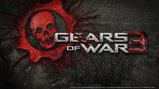 Papel de parede de Gears of War 3, Gears of War, Gears of War 3, videogames, HD papel de parede HD wallpaper