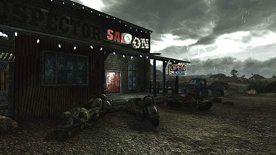 apokalyptisk, ENB, Fallout, Fallout: New Vegas, HD tapet HD wallpaper