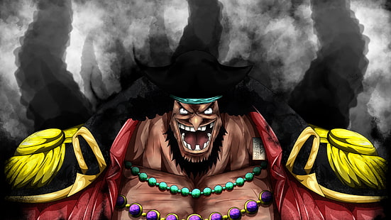 Anime, One Piece, Blackbeard, Marshall d.lehren, HD-Hintergrundbild HD wallpaper