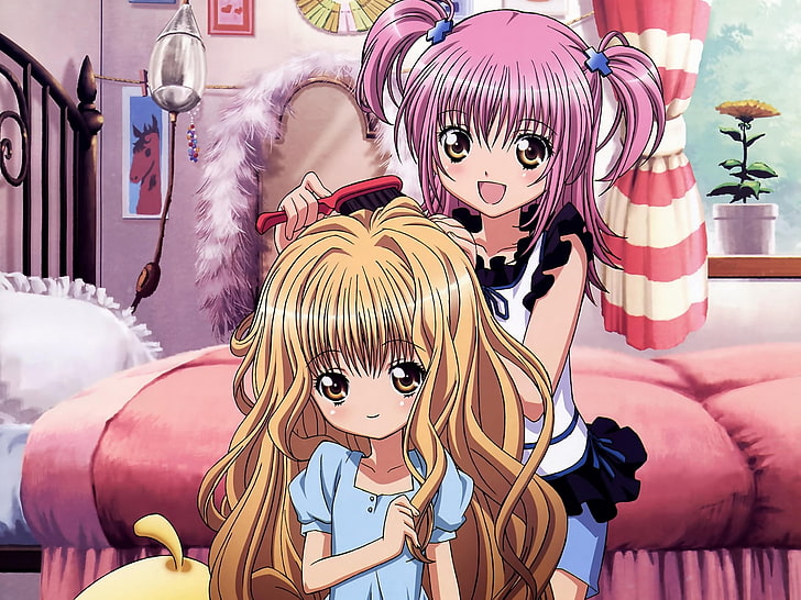 Shugo Chara, two female anime characters, Anime / Animated, HD wallpaper
