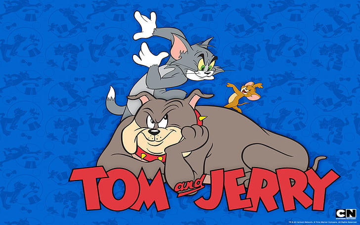 Tom Jerry i Spike Cartoon Tapety HD na telefony komórkowe Tablety i laptopy 1920 × 1200, Tapety HD