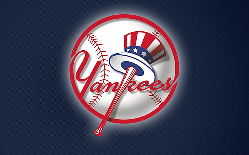 New York Yankees logo, Baseball, New York Yankees, HD wallpaper HD wallpaper
