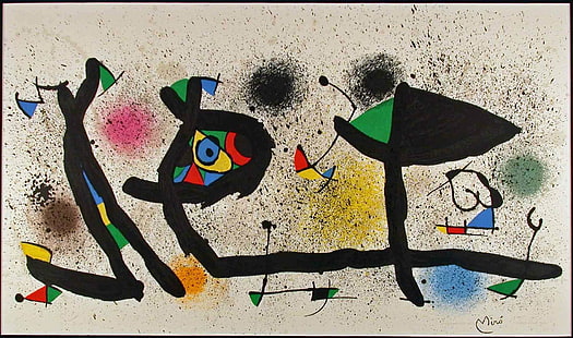 Artistik, Joan Miró, Wallpaper HD HD wallpaper
