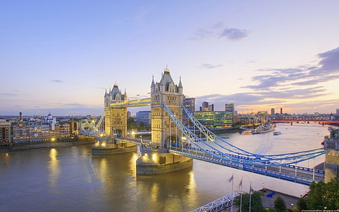 pont, Londres, Tower Bridge, Fond d'écran HD HD wallpaper