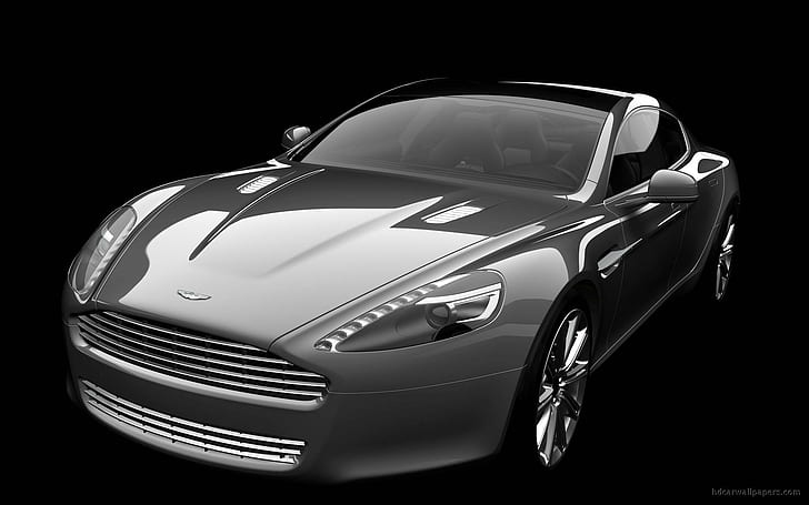 2010 Aston Martin Rapide, серый спортивный купе, 2010 год, Aston, Martin, Rapide, автомобили, Aston Martin, HD обои