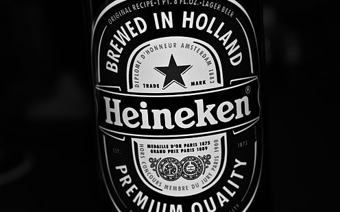 Papel de parede HD de cerveja heineken-Brand, garrafa de cerveja Heineken, HD papel de parede HD wallpaper