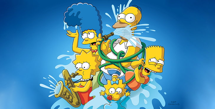 Los Simpson, dibujos animados, series de tv, Fondo de pantalla HD |  Wallpaperbetter
