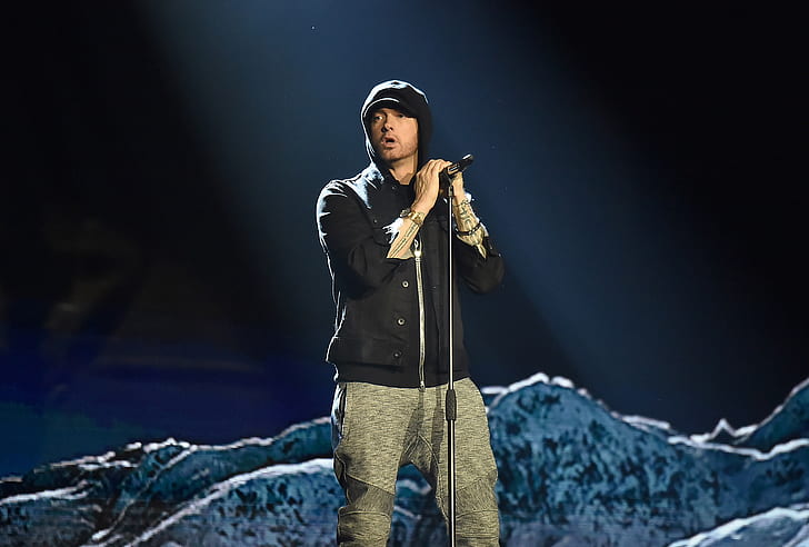 Chanteurs, Eminem, Fond d'écran HD