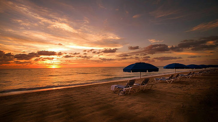 Beach HD ، رسم الشاطئ ، التصوير الفوتوغرافي ، الشاطئ، خلفية HD