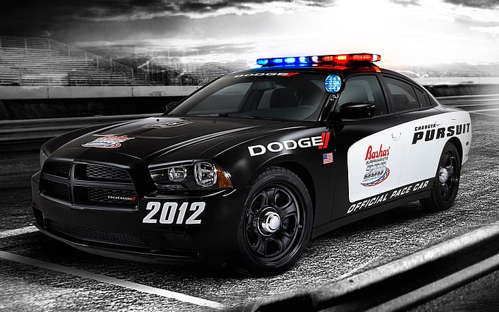 auto, Dodge, 2012, Charger, US police, HD wallpaper