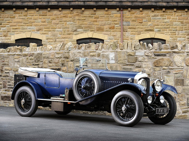 1929, Bentley, luxo, plas, retro, tourer, vanden, HD papel de parede