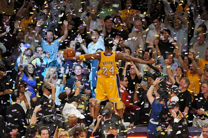 Basket, Kobe Bryant, Los Angeles, Los Angeles Lakers, NBA, HD tapet