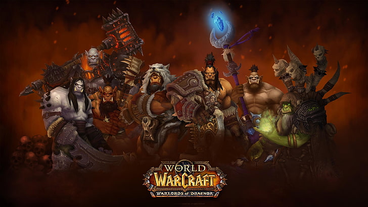 Wold of Warcraftグラフィックポスター、World of Warcraft、ファンアート、 HDデスクトップの壁紙