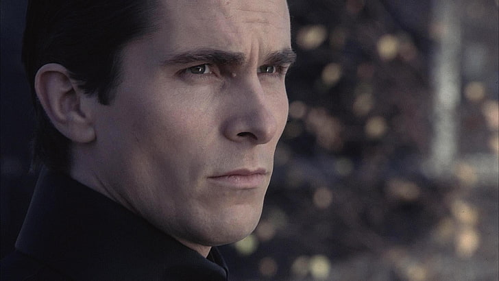 chemise noire pour homme, films, Equilibrium, Christian Bale, hommes, détournant les yeux, visage, Fond d'écran HD