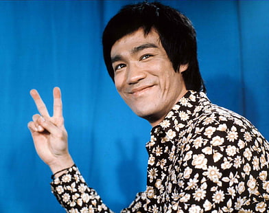 Bruce Lee, Bruce Lee, Schauspieler, Berühmtheit, Hemd, HD-Hintergrundbild HD wallpaper