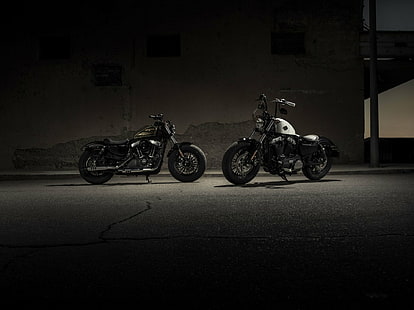 Harley-Davidson, Harley-Davidson Sportster, Harley-Davidson achtundvierzig, HD-Hintergrundbild HD wallpaper