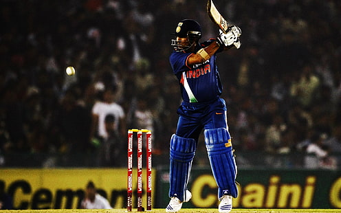 Сачин Тендулкар, игрок в крикет, спортсмен, мужчина, знаменитость, Индия, HD обои HD wallpaper