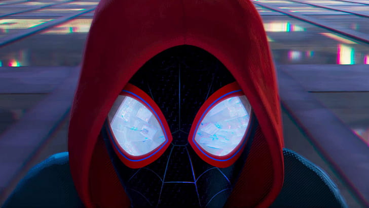 spiderman into the spider verse, 2018 movies, movies, spiderman, animated movies, hd, HD wallpaper