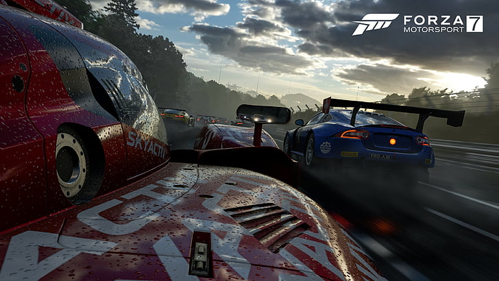 Forza Motorsport PC игра дигитален тапет, Forza Motorsport 7, 4k, E3 2017, екранна снимка, HD тапет