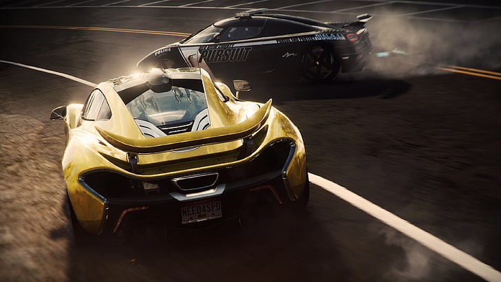 two assorted-color super cars, need for speed rivals, nfs rivals, need for speed, mclaren p1, koenigsegg, HD wallpaper