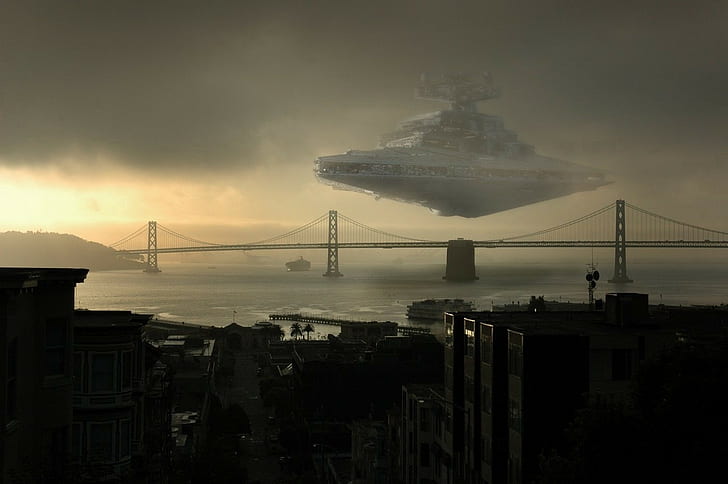 graue Brücke, Star Wars, HD-Hintergrundbild