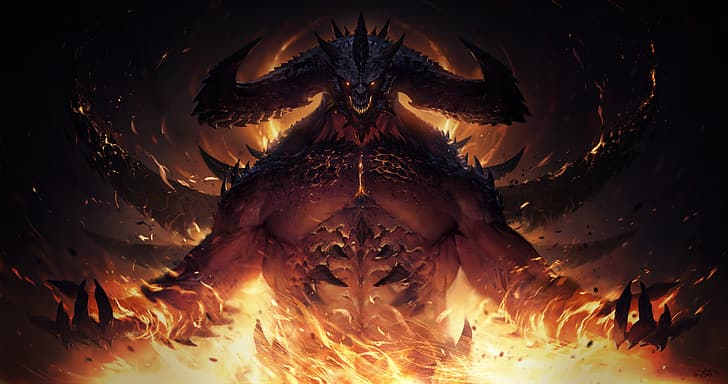 Diablo, Diablo Immortal, Diablo 2, Diablo 3: Schnitter der Seelen, Diablo 4, Diablo iv, HD-Hintergrundbild