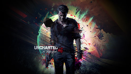 das Spiel, Spiel, Playstation, Uncharted, PS4, Uncharted 4, Der Weg des Diebes, The Thiefs End, HD-Hintergrundbild HD wallpaper