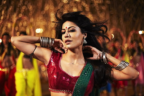actrice, bollywood, chitrangda, indien, sari, Fond d'écran HD HD wallpaper