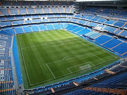 Испания, стадион, Сантьяго Бернабеу, Реал Мадрид, HD обои HD wallpaper